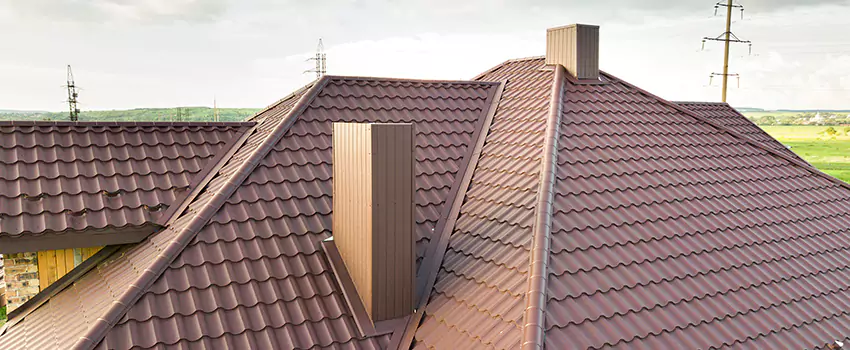 Residential Chimney Flashing Restoration in New Brunswick, NJ