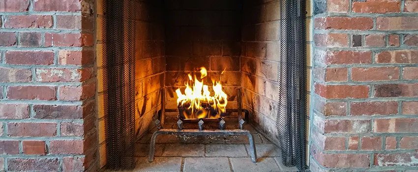 Repairing Damaged Fireplace Tiles in New Brunswick, New Jersey