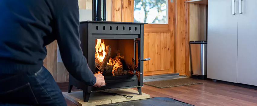 Open Hearth Wood Fireplace Installation in New Brunswick, NJ