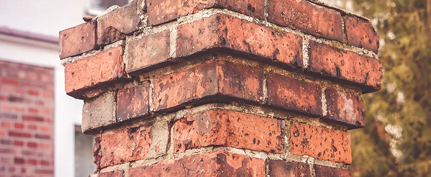 Cracked Chimney Bricks Repair Cost in New Brunswick, New Jersey