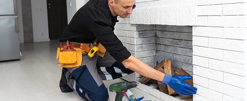 Fireplace Damaged Damper Frame Repair Services in New Brunswick, New Jersey